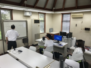 山梨大学インターンシップ（2018年8月）