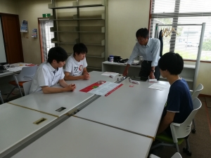山梨大学インターンシップ（2018年8月）